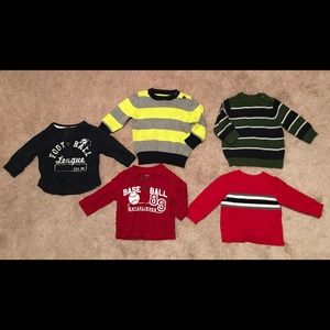 Baby boy sweater bundle 6-9mo & 6mo
